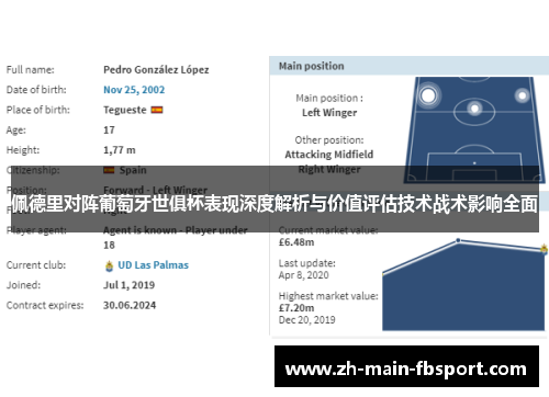 佩德里对阵葡萄牙世俱杯表现深度解析与价值评估技术战术影响全面
